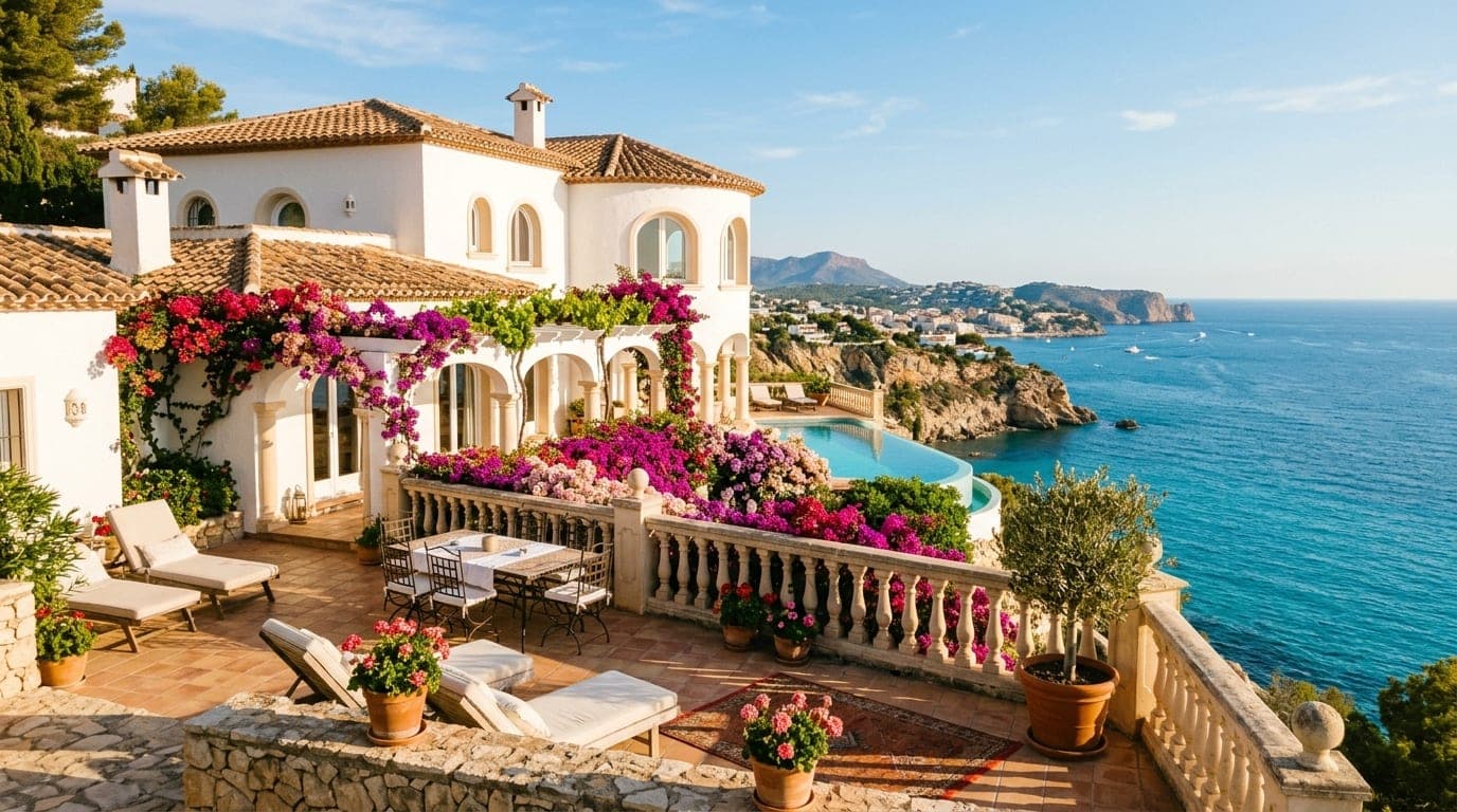 Coastline in Spain